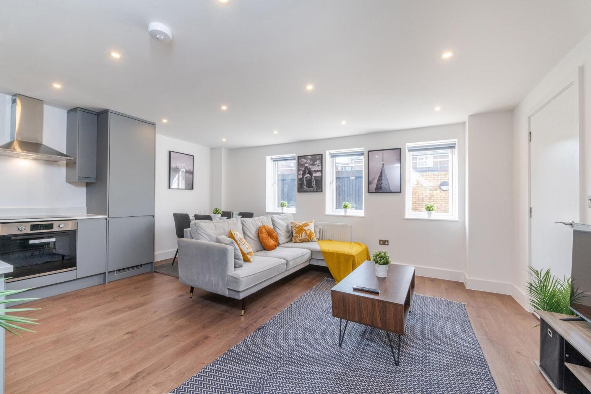 Modern London Home - 2 Bedrooms 2 Bath - Battersea, Vauxhall & Nine Elms Station Exteriör bild